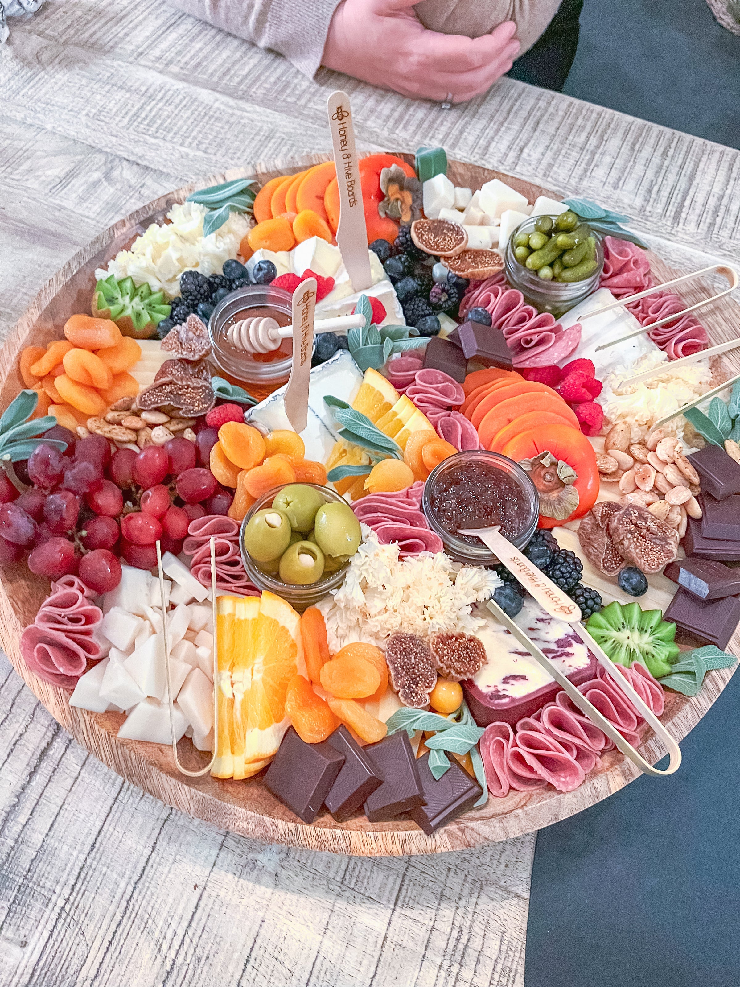 Cheese Platter Extra Large Round Charcuterie Board Penis Gag Gifts